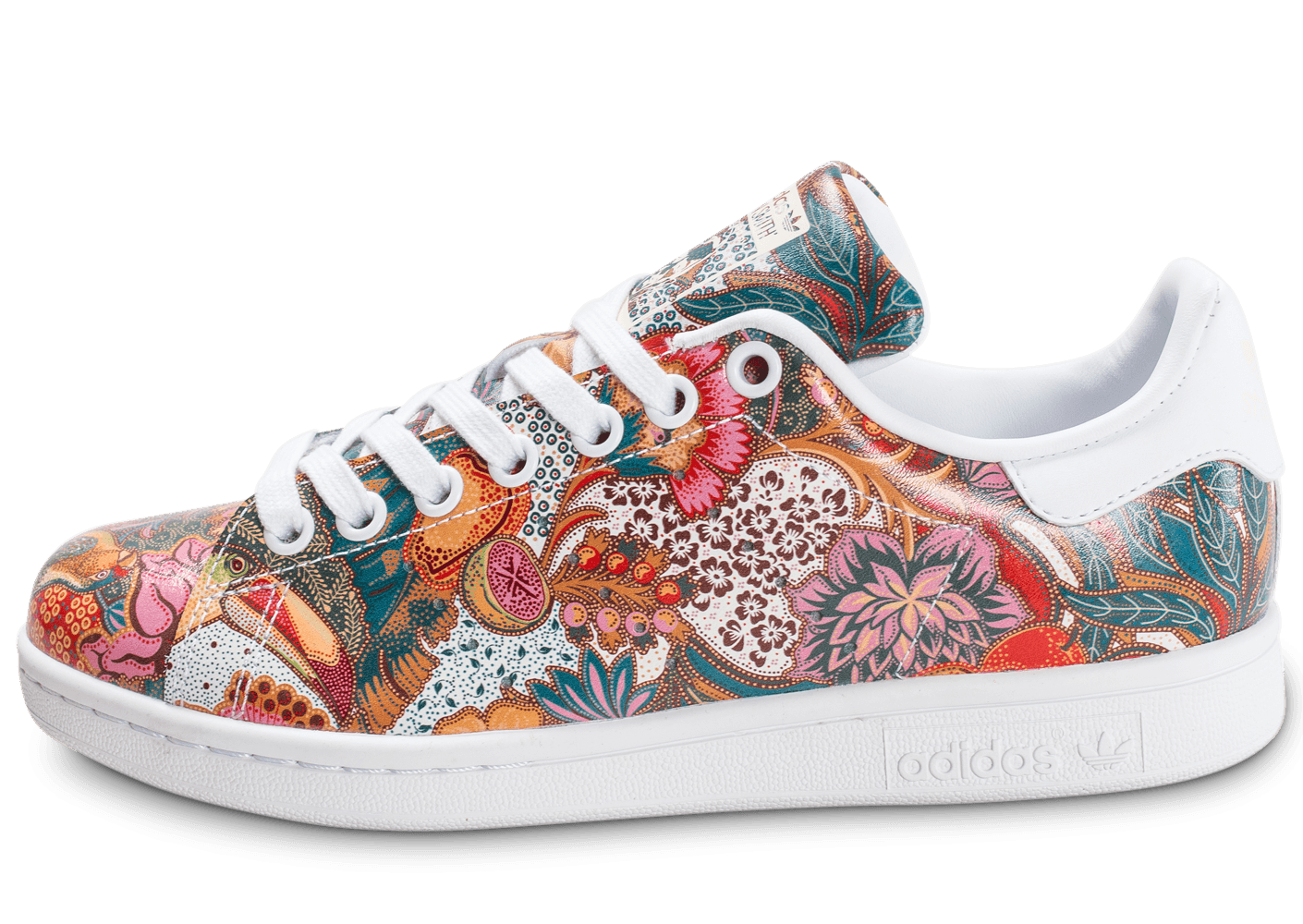 adidas stan smith rose fleur