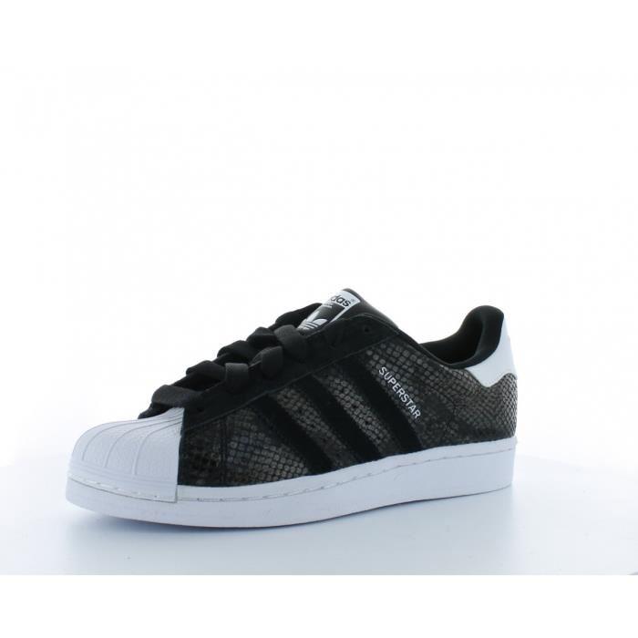adidas superstar python noir