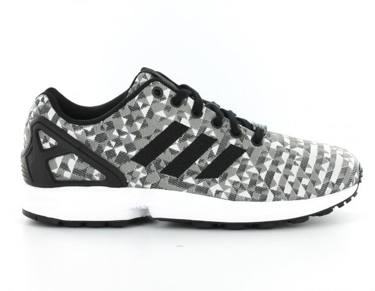 zx flux homme cyan