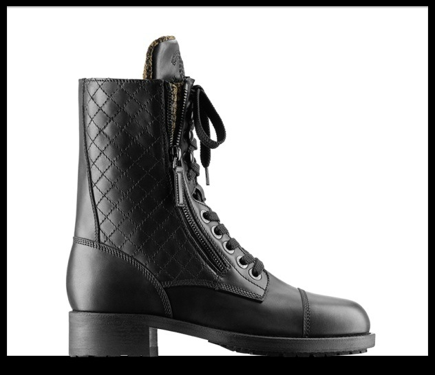 bottine chanel femme
